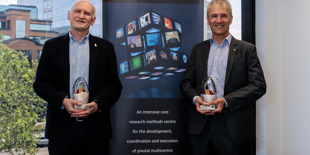 Prof. Rinaldo Bellomo and Prof. Jamie Cooper