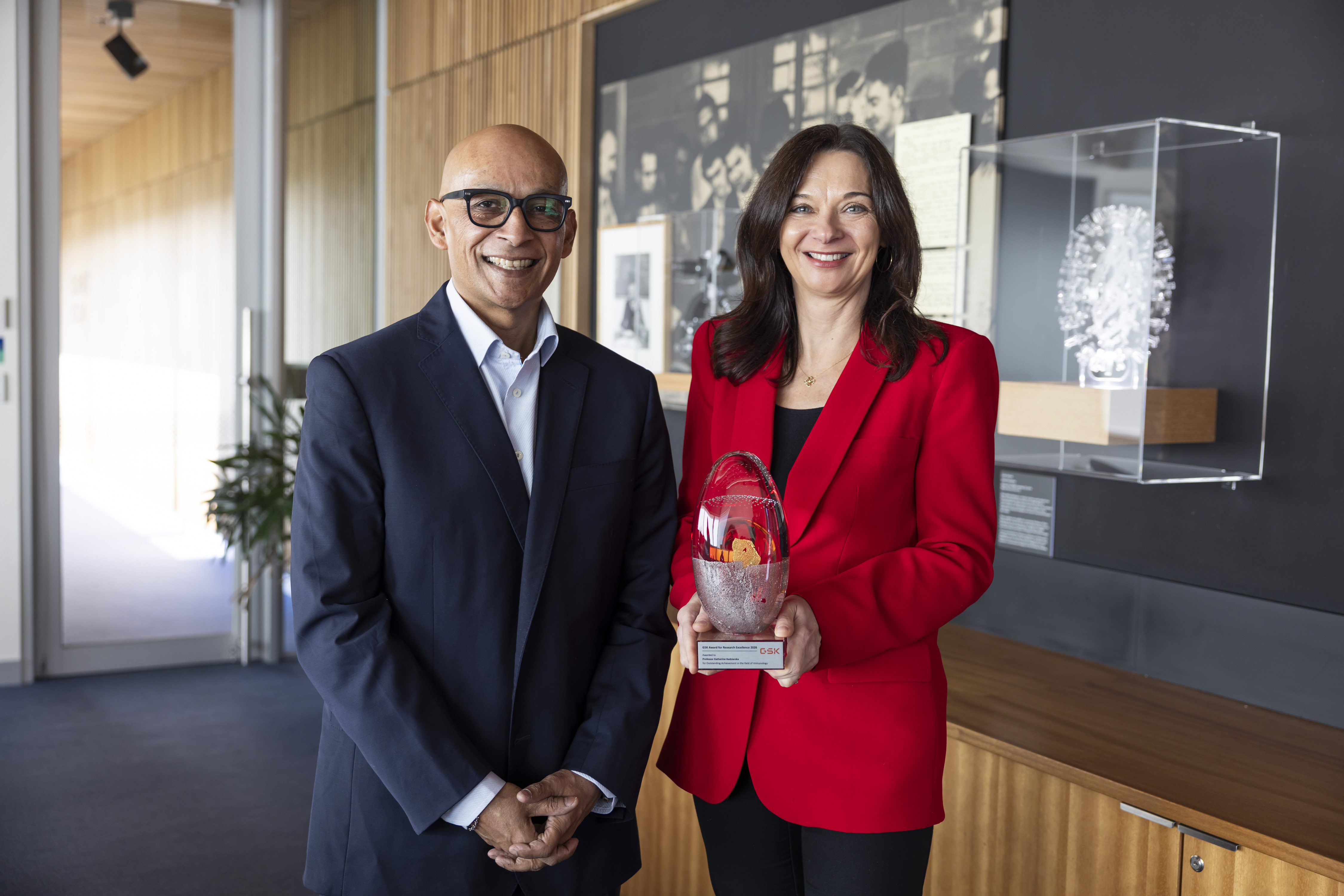 Dr Alan Paul and Professor Katherine Kedzierska 2