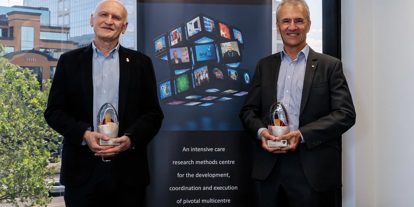 Prof. Rinaldo Bellomo and Prof. Jamie Cooper