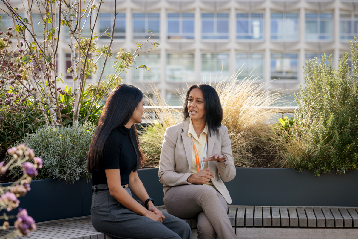 Employees on Terrace